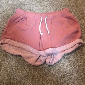 Pink cloth shorts